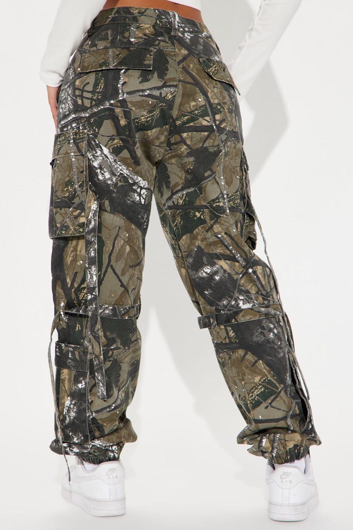 Level You Up Tree Camo Jogger Pant - Olive/combo