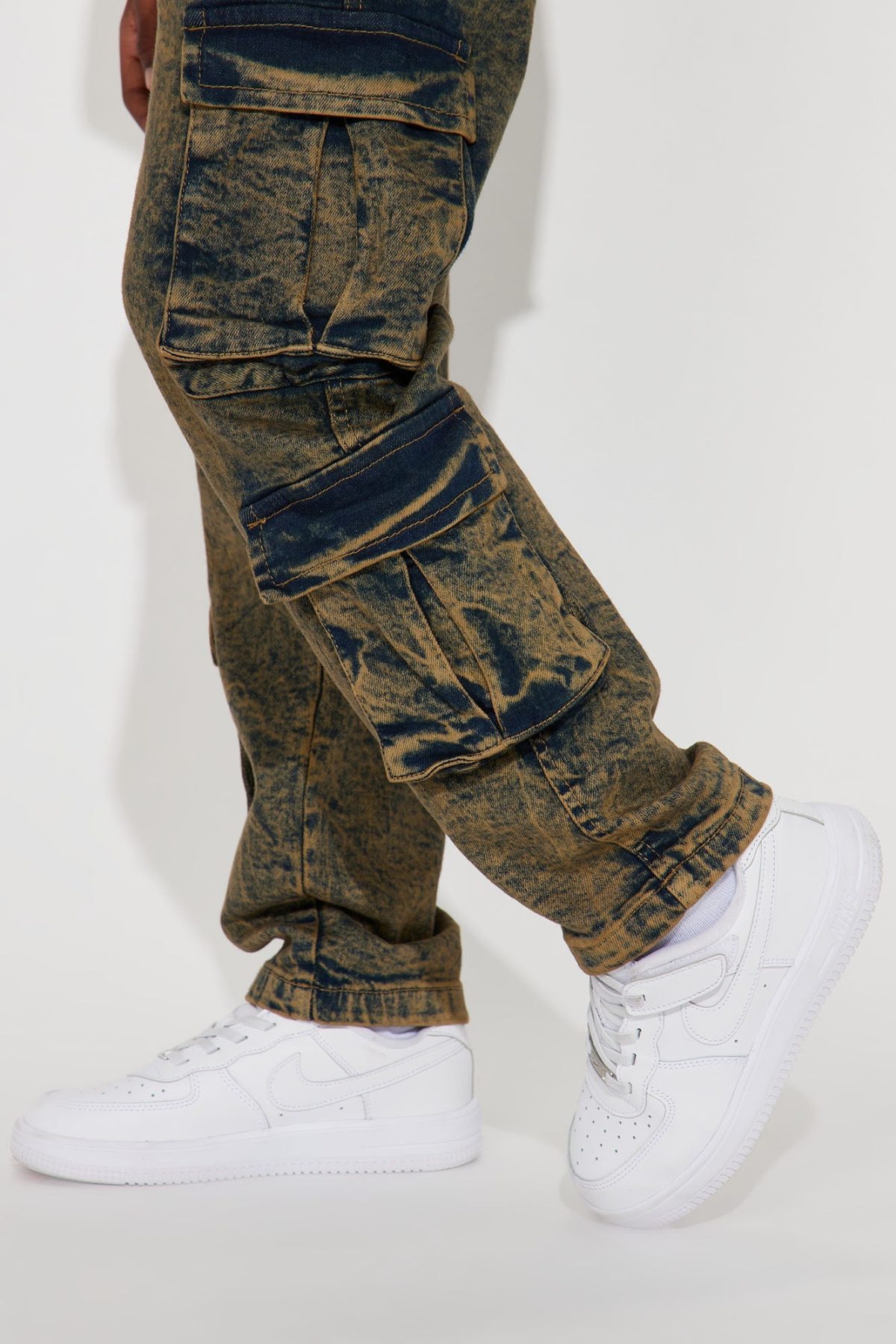 Mini Don't Worry 'Bout Me Denim Jean - Olive