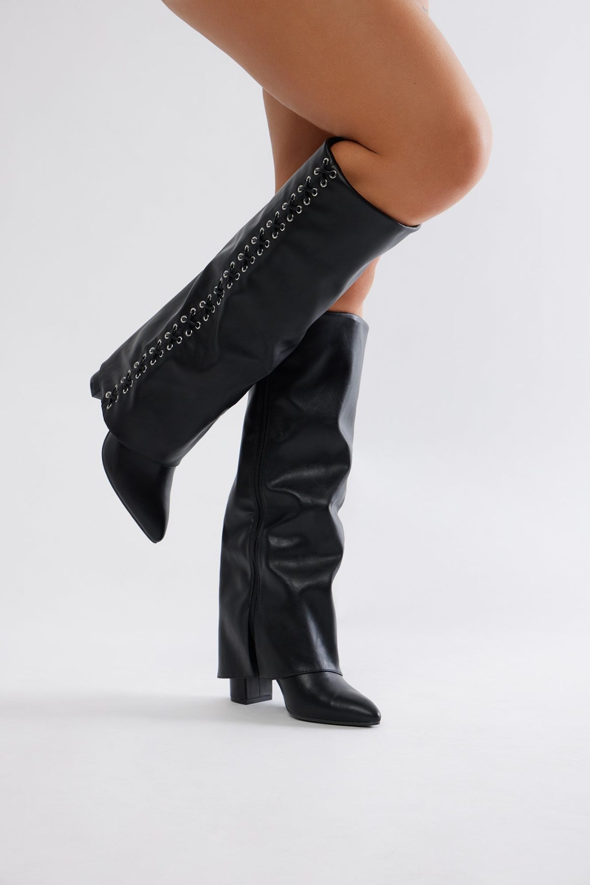 Unmistakable Knee High Boots - Black