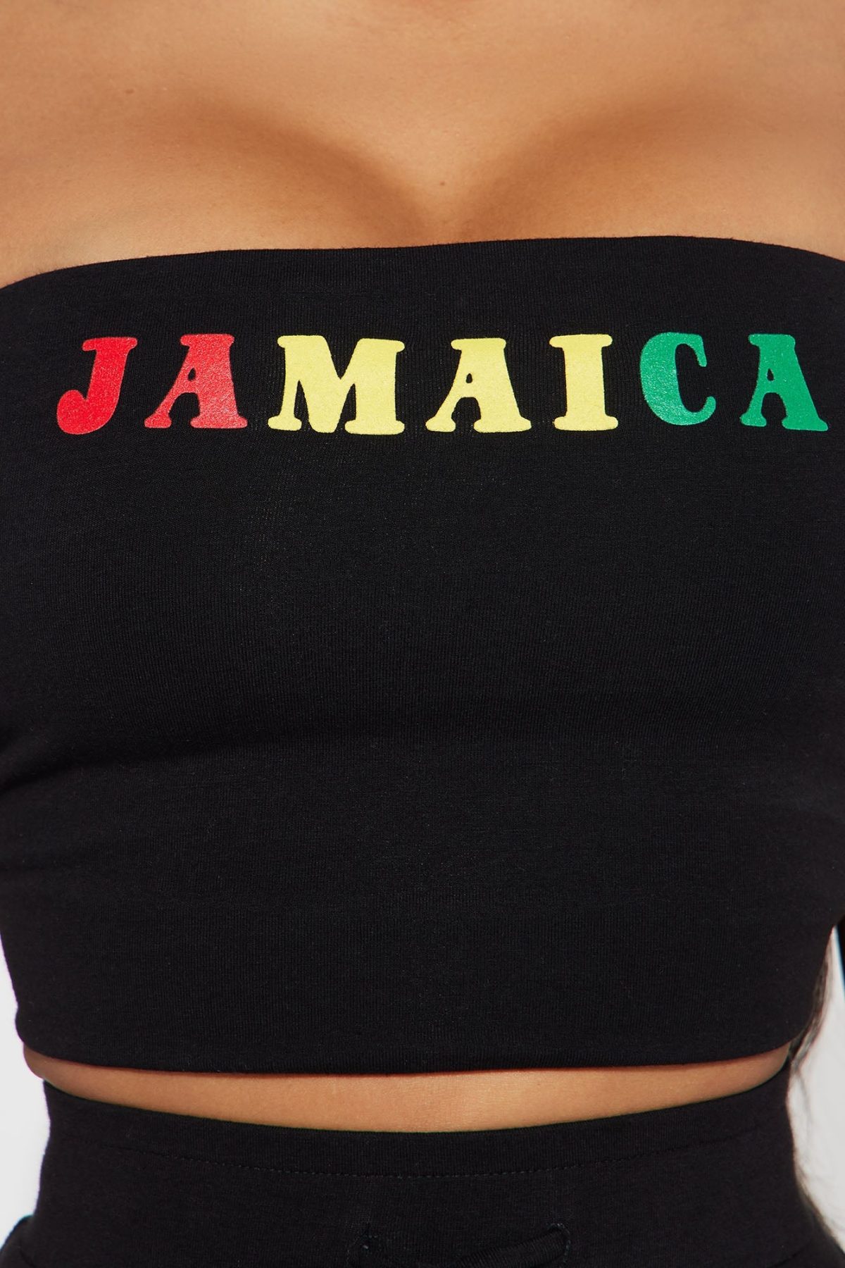 Take Me To Jamaica Pant Set - Black