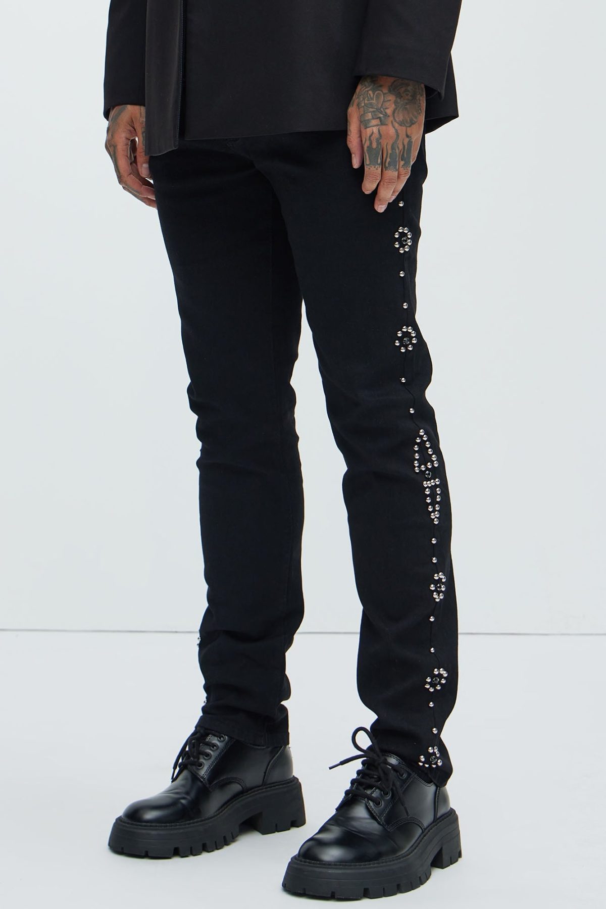 Party Like A Rockstar Slim Jeans - Black