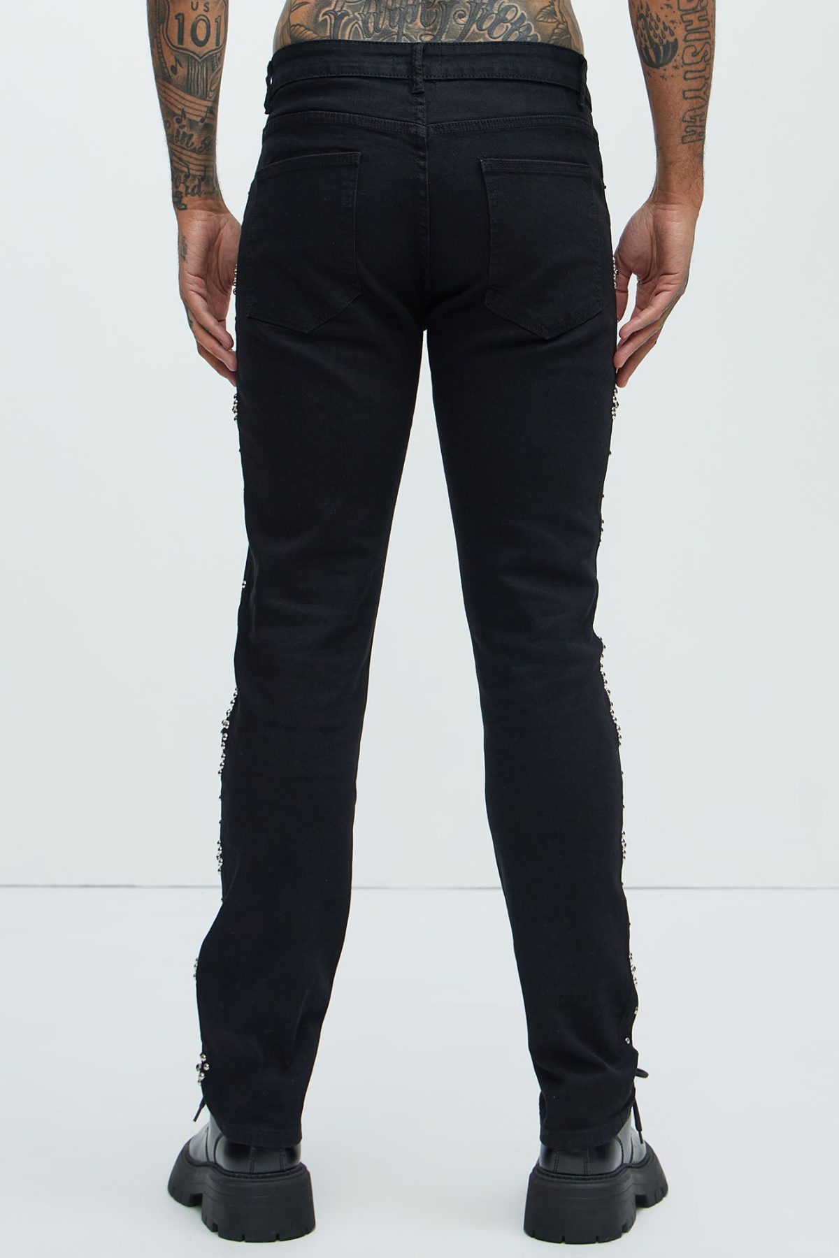 Party Like A Rockstar Slim Jeans - Black