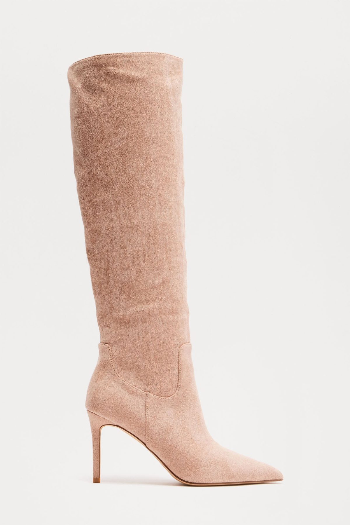 Vienna Knee High Boots - Tan