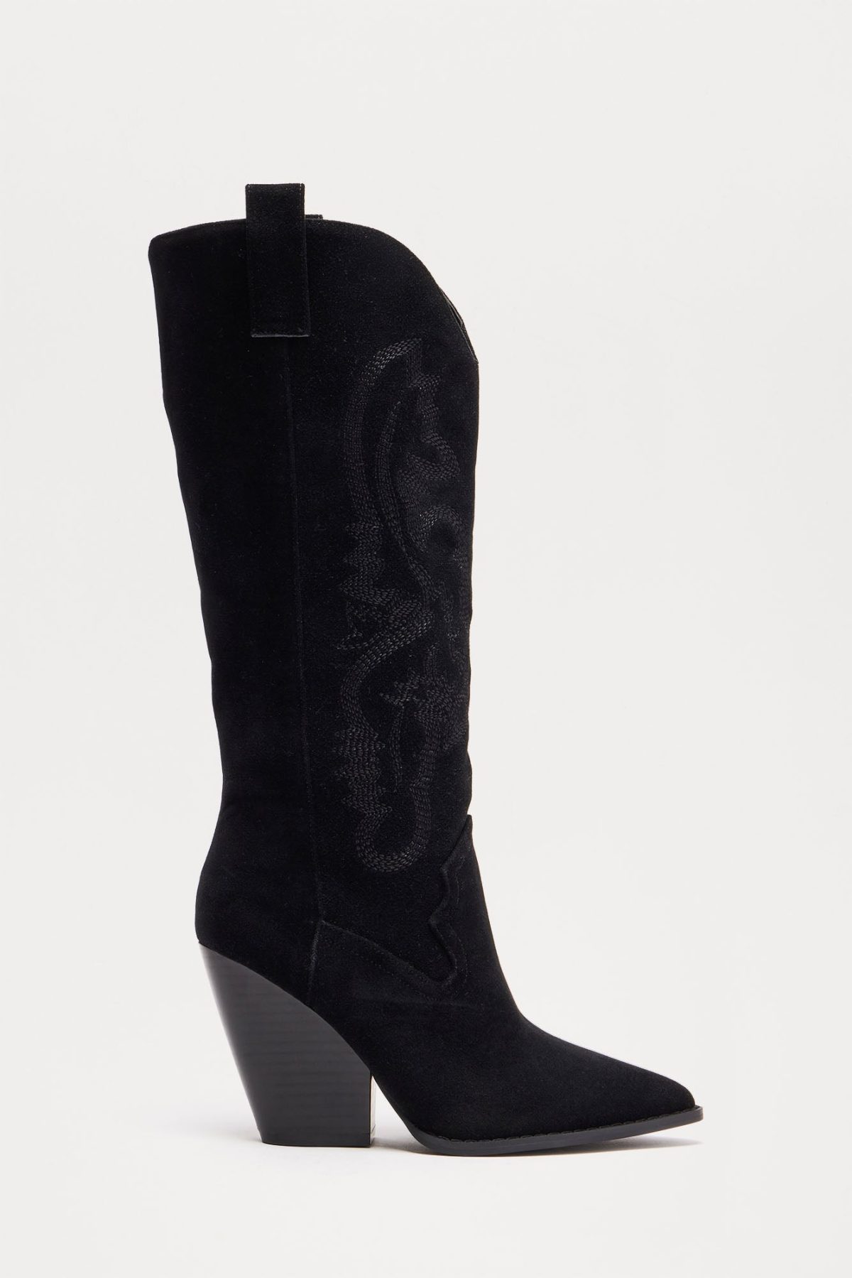 Texas Hold Em' Cowboy Boots - Black