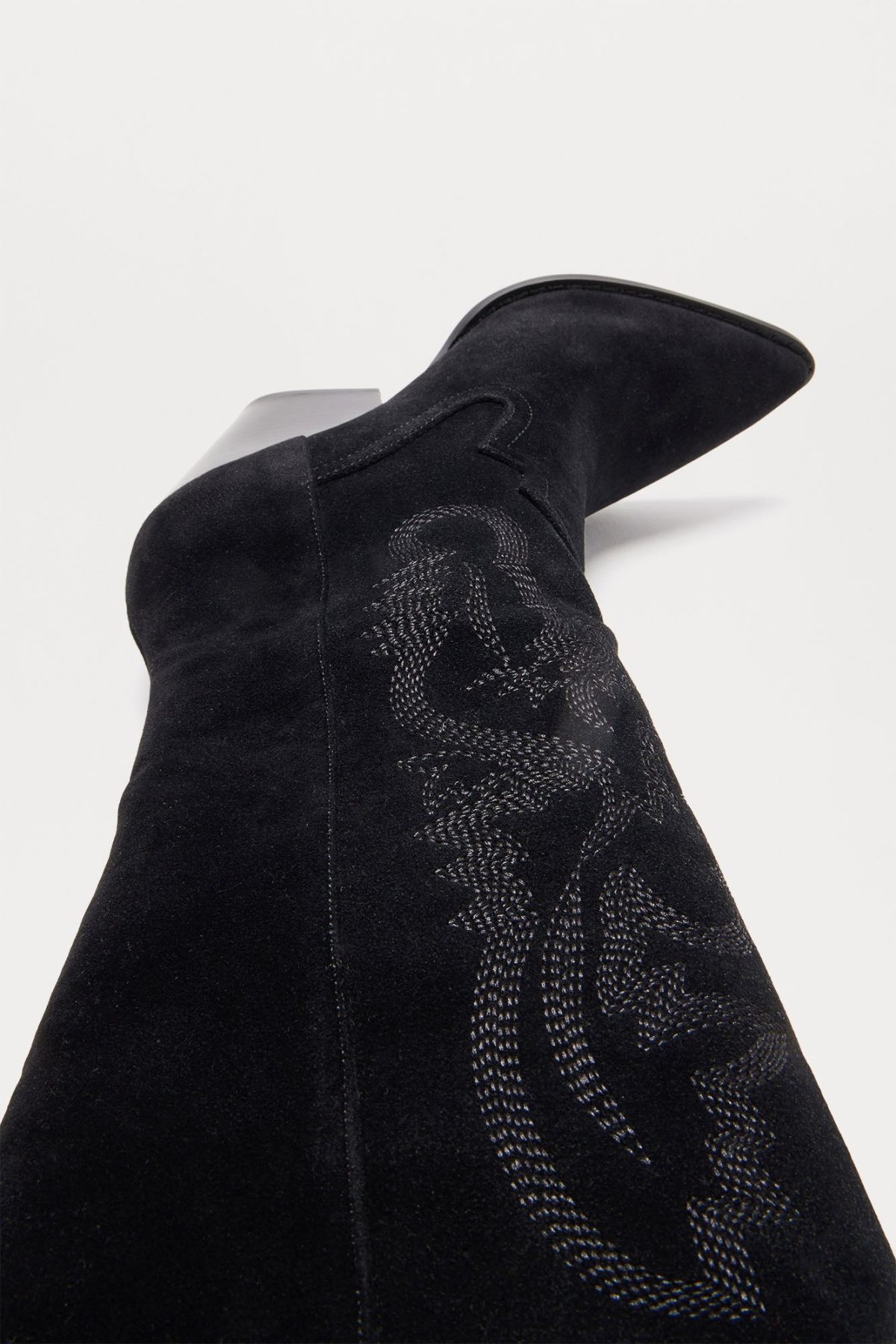 Texas Hold Em' Cowboy Boots - Black