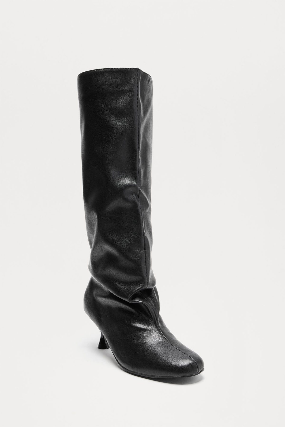 Style Icon Knee High Boots - Black