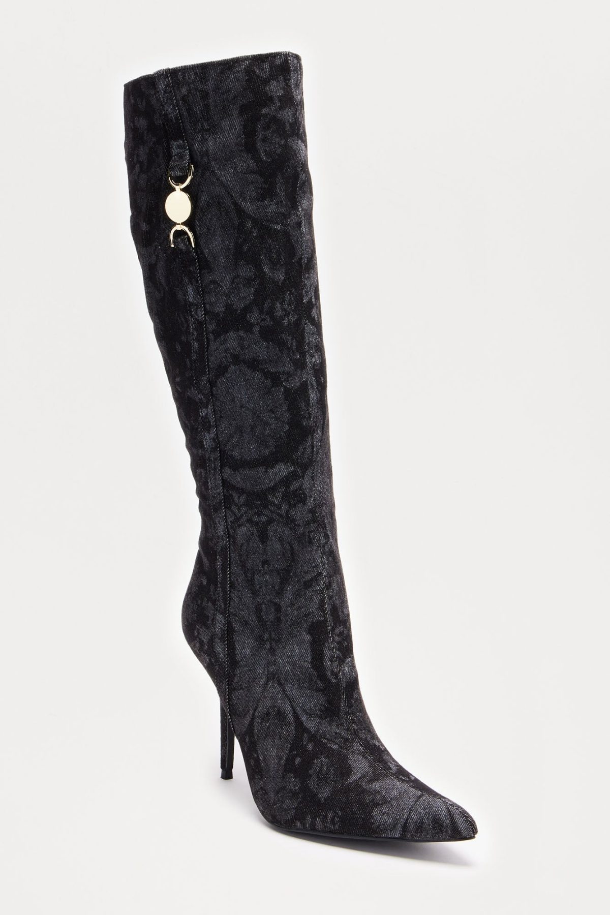 Camilla Knee High Boots - Black