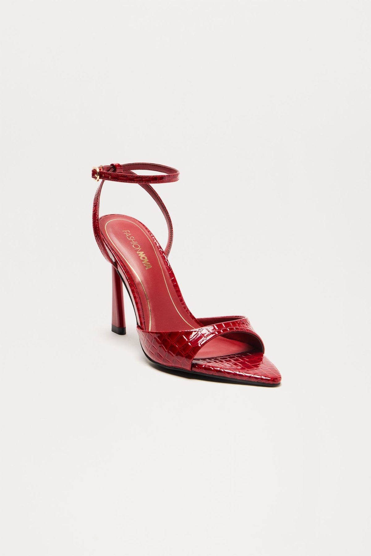 Seraphine Stiletto Heels - Burgundy