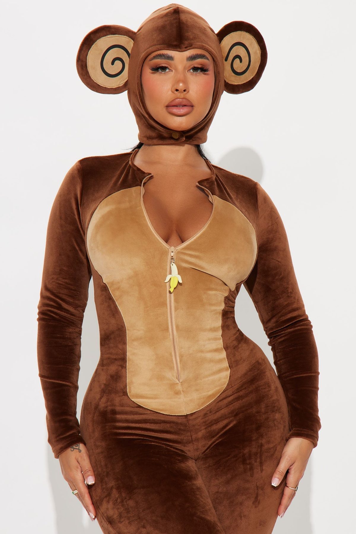 Cheeky Monkey 2 Piece Costume Set - Brown