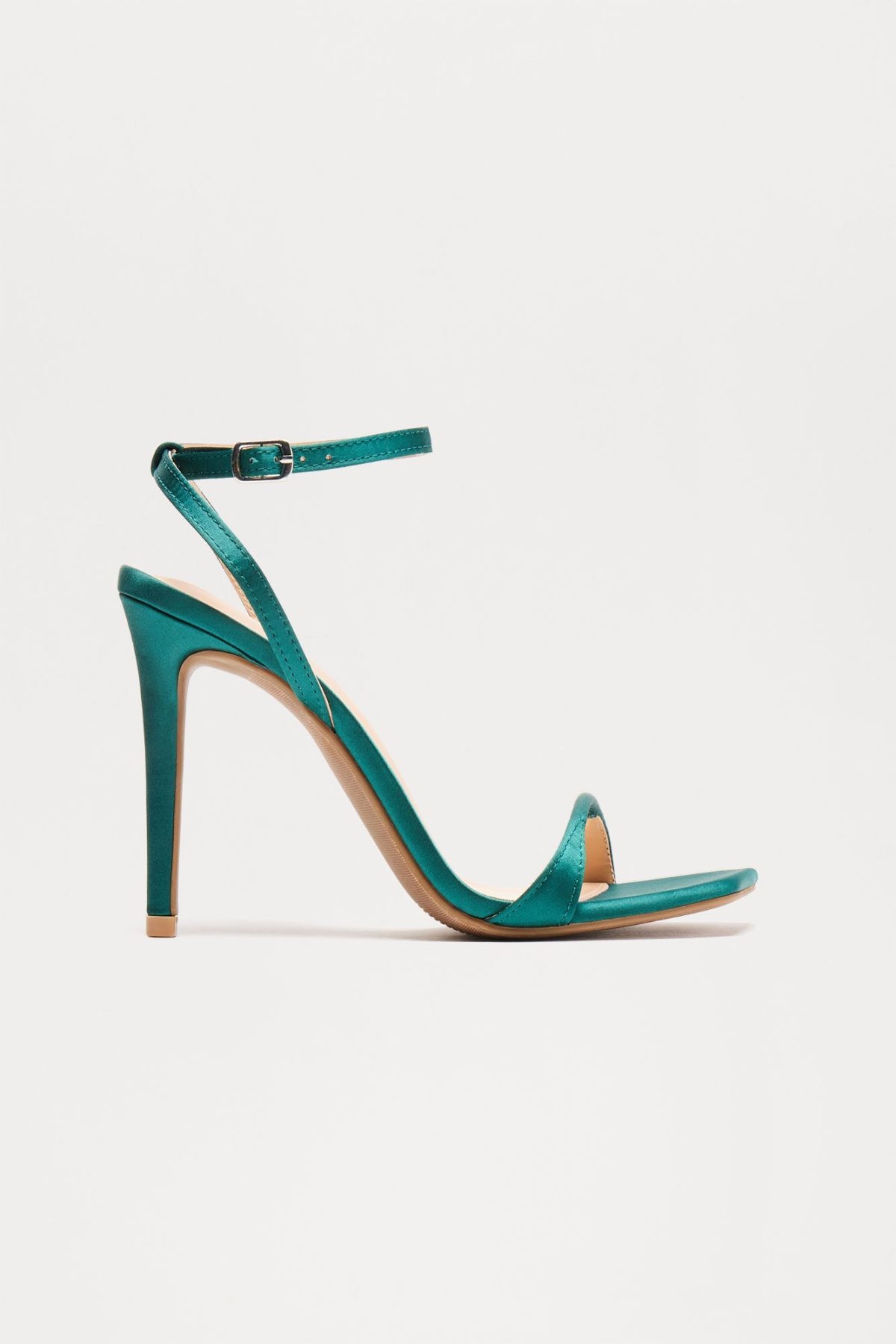 Flirty And Fun Heeled Sandals - Hunter