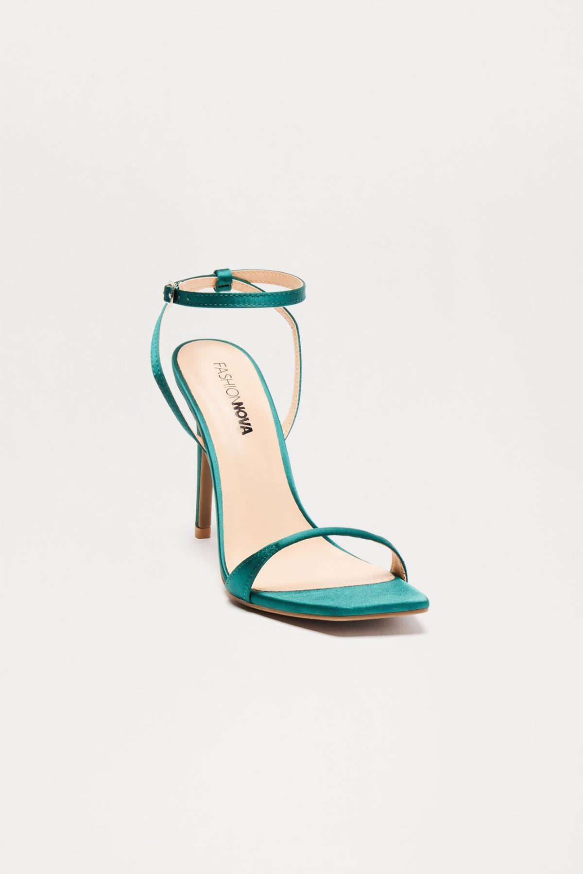 Flirty And Fun Heeled Sandals - Hunter