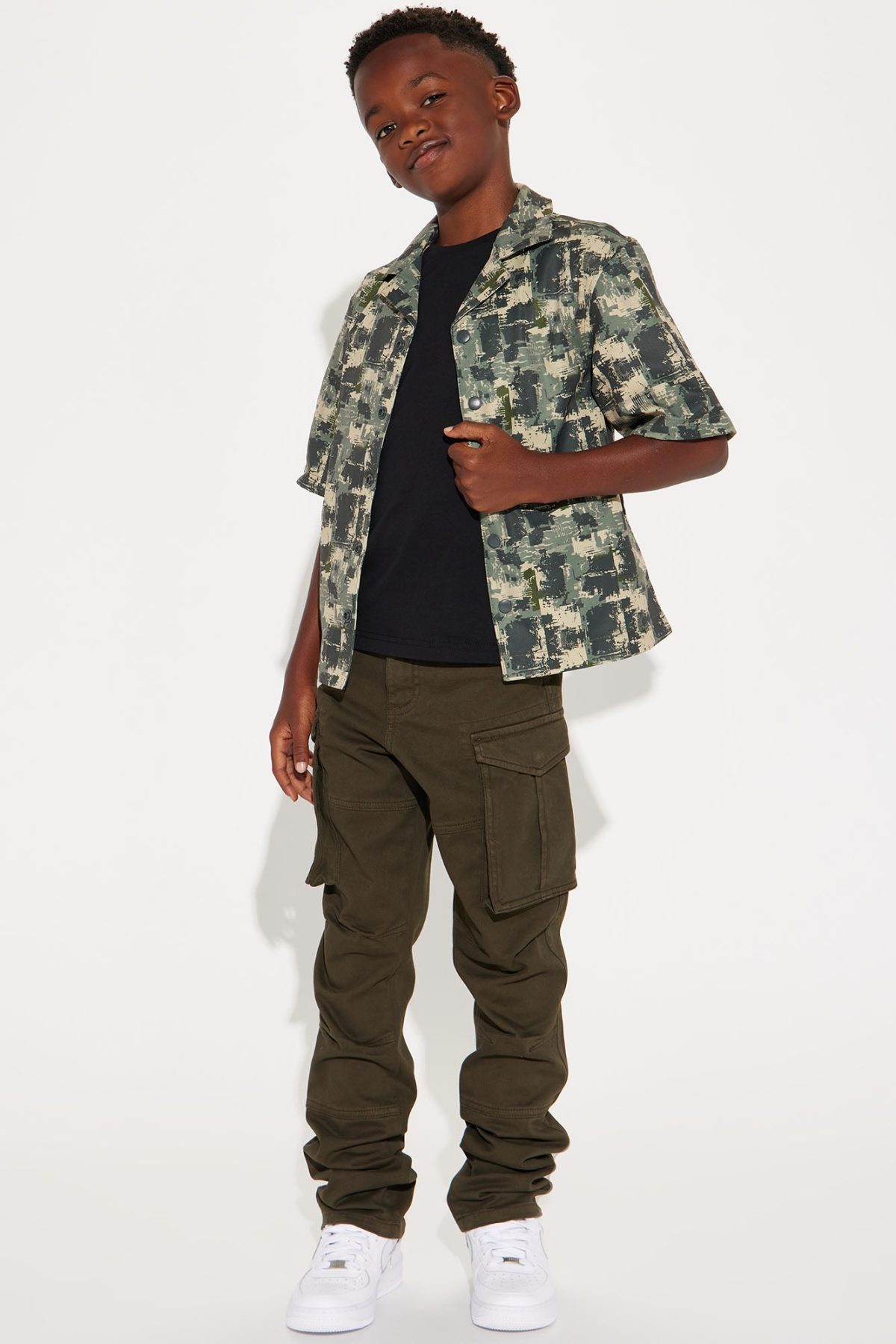 Mini Summer Games Cargo Pants - Olive