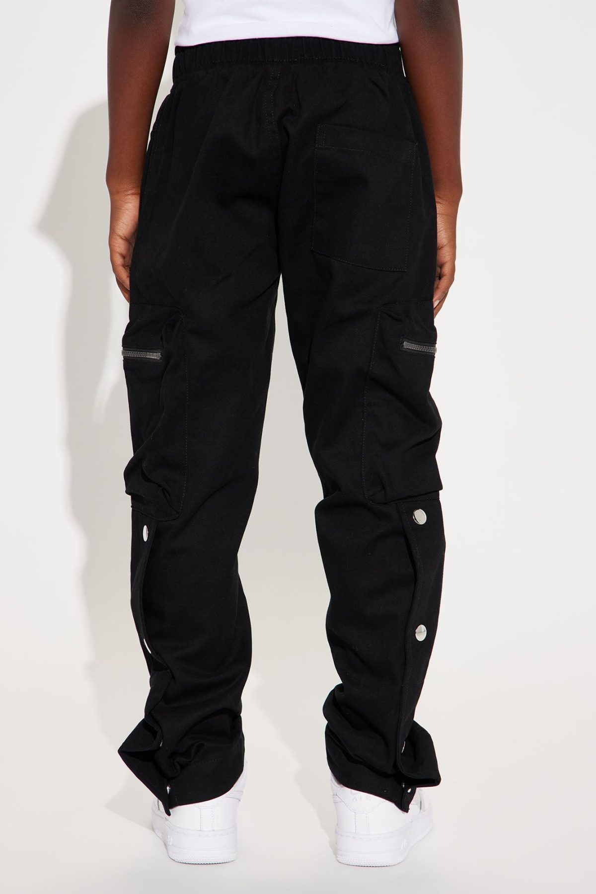 Mini Jackson Camo Cargo Jogger - Black