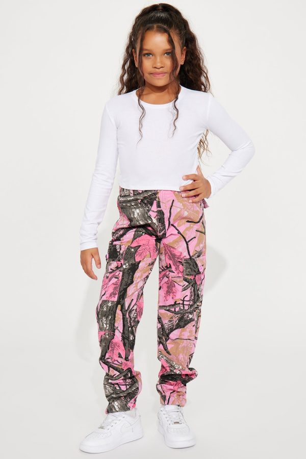 Mini Created Perfectly Cadet Rylee Jogger Pant - Pink/combo