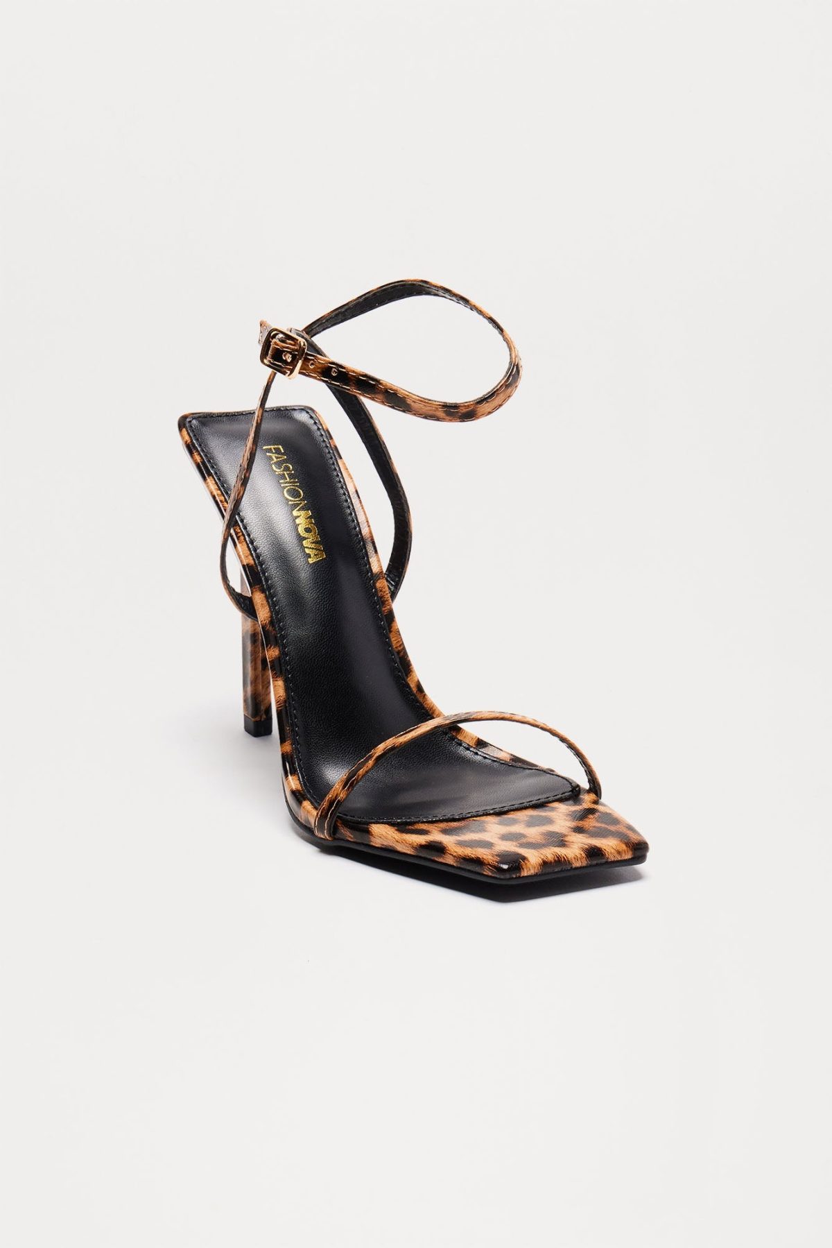 Rio Heeled Sandals - Leopard