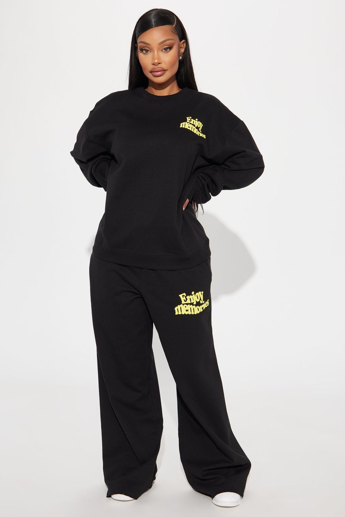 If You're Ready This Sweatshirt - Black/Yellow