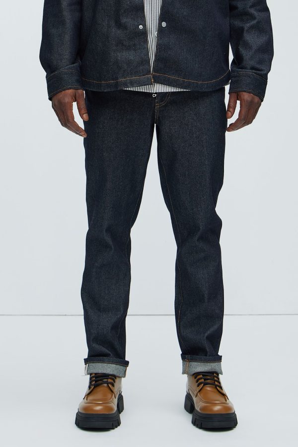 Collin Raw Denim Slim Jeans - Indigo