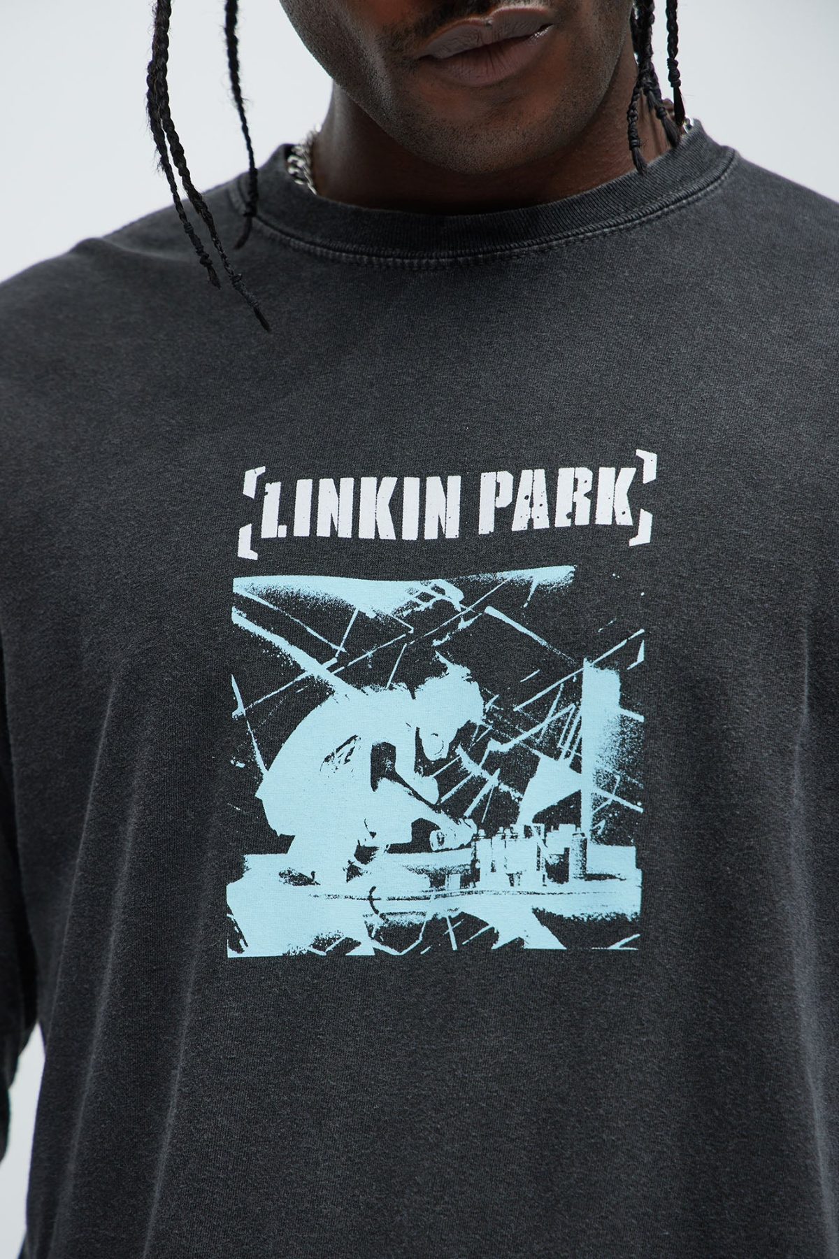 Linkin Park Hybrid Theory Long Sleeve Tee - Black