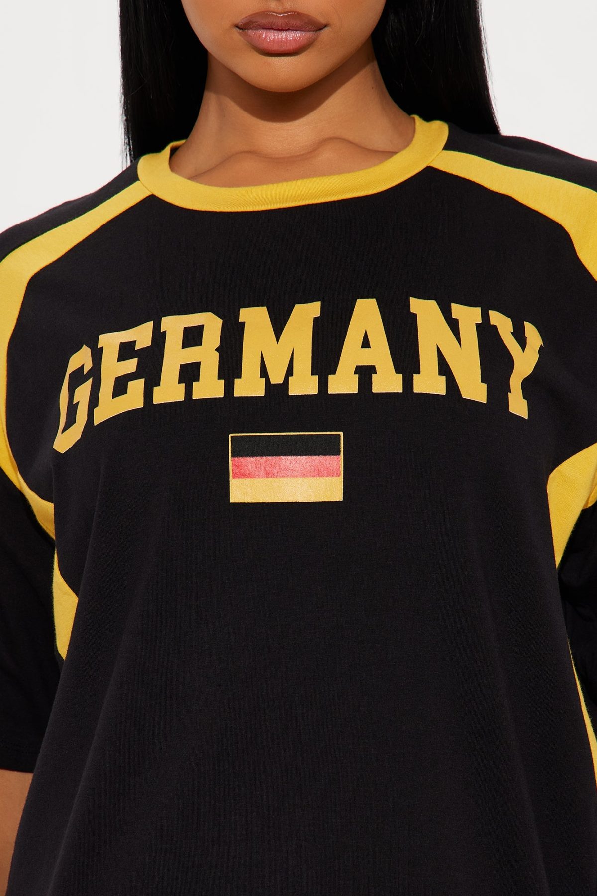 Germany Oversized Tee - Black