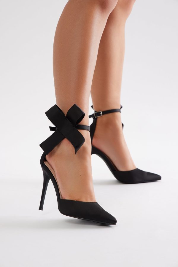 Elenora Bow Pumps - Black