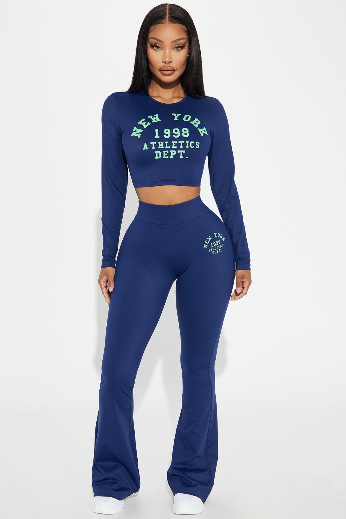 New York Athletics Yoga Pant - Navy