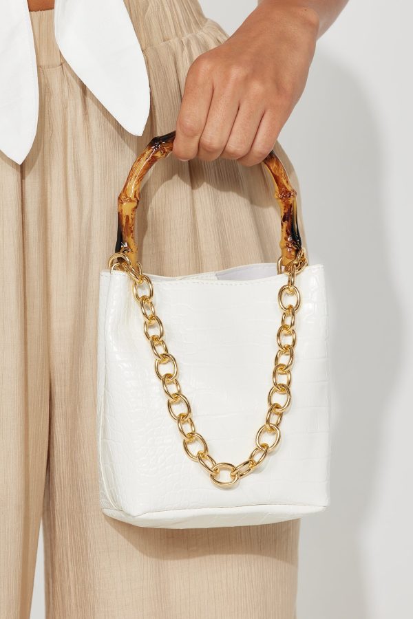 Miss Maria Handbag - White