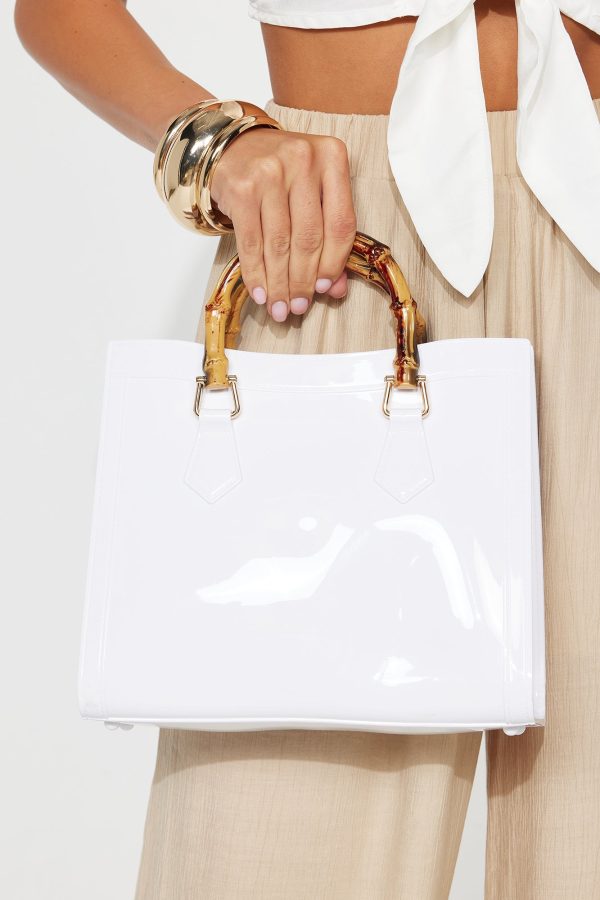 Kelsey Summer Handbag - White