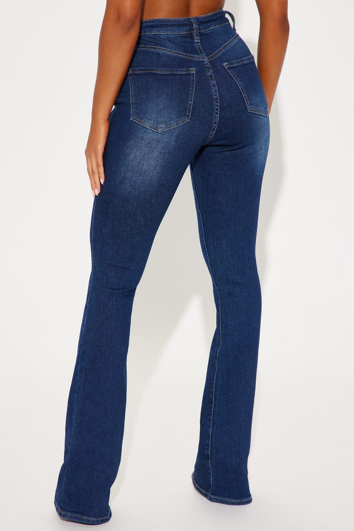 Western Star Stretch Flare Jeans - Dark Wash