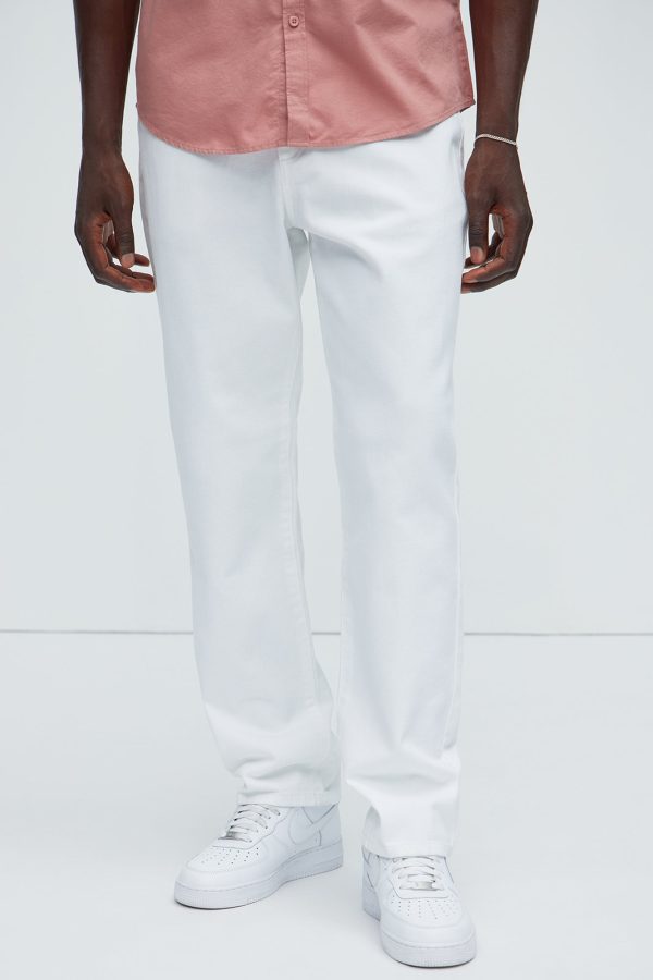 Maxo Slim Jeans - White