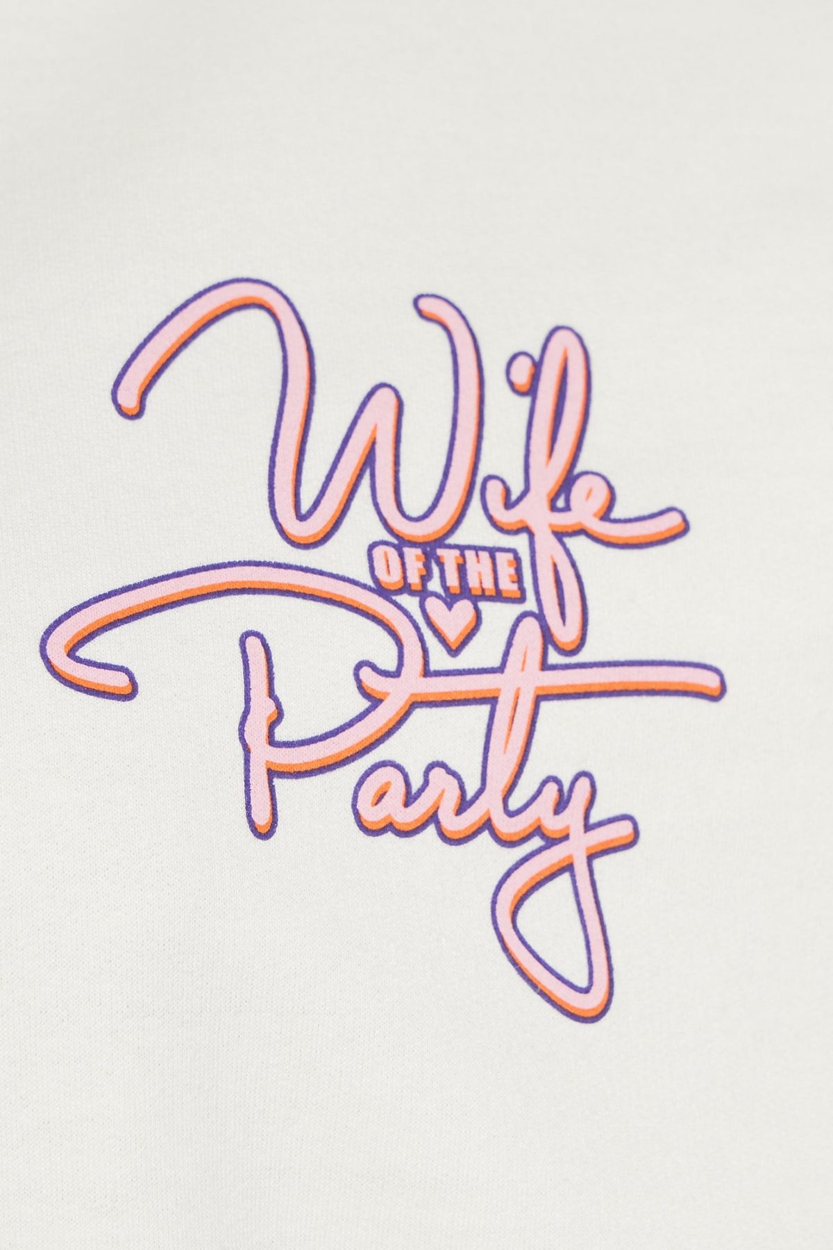 Wife Of The Party Sweatshirt - Ivory