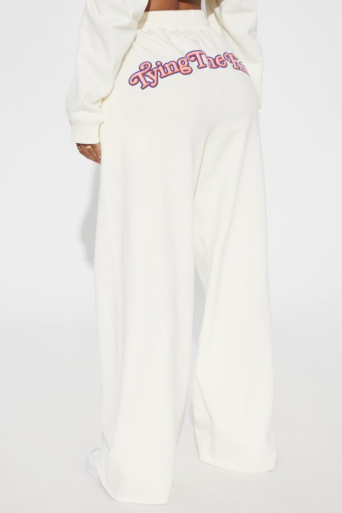 Wife Of The Party Wide Leg Pants - Ivory