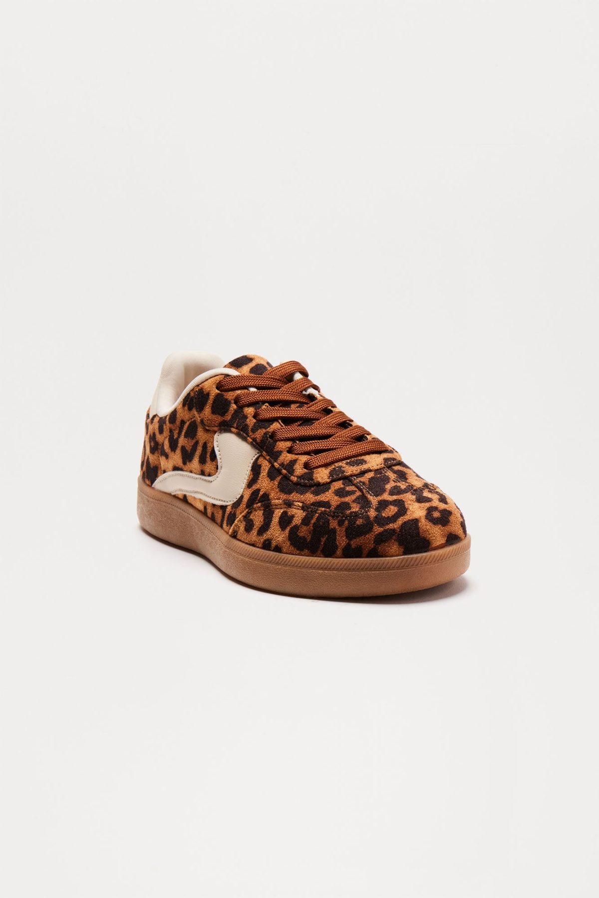 Denali Lace Up Sneakers - Leopard