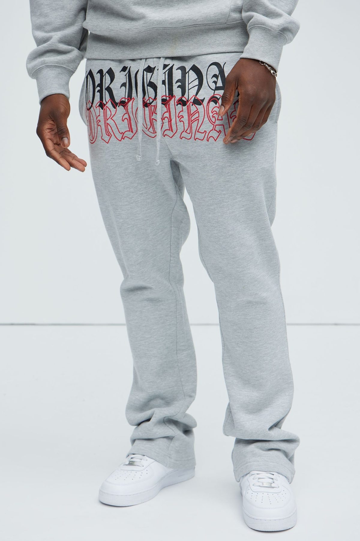 Originals Tyson Skinny Flare Sweatpant - Heather Grey