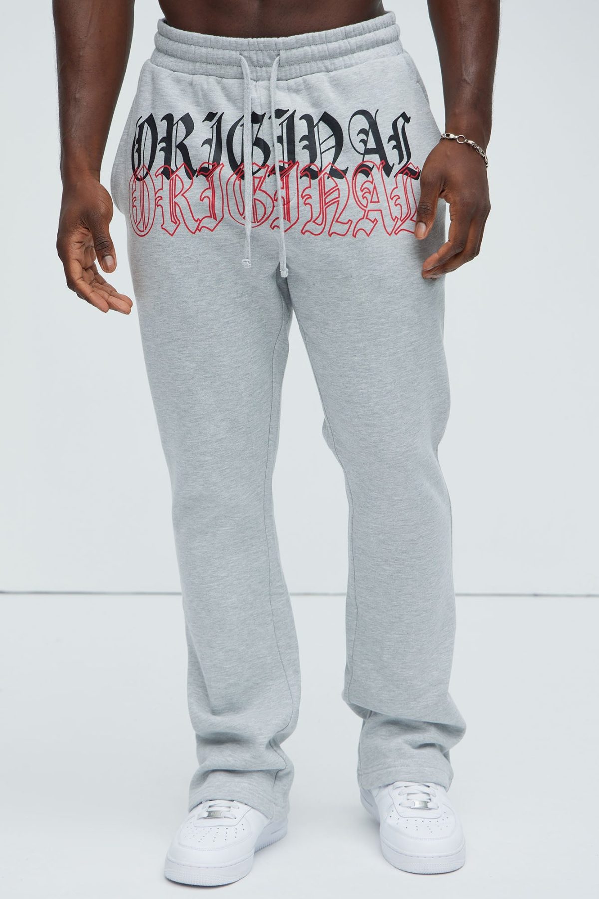 Originals Tyson Skinny Flare Sweatpant - Heather Grey