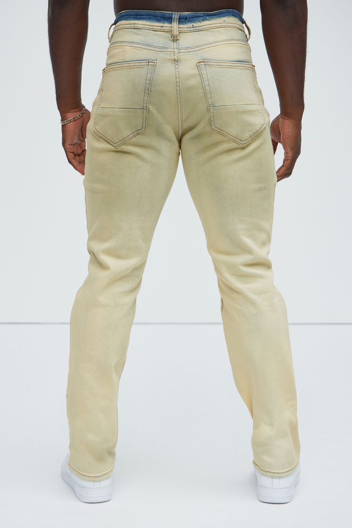 Got To Stay Up Slim Jeans - Light Wash