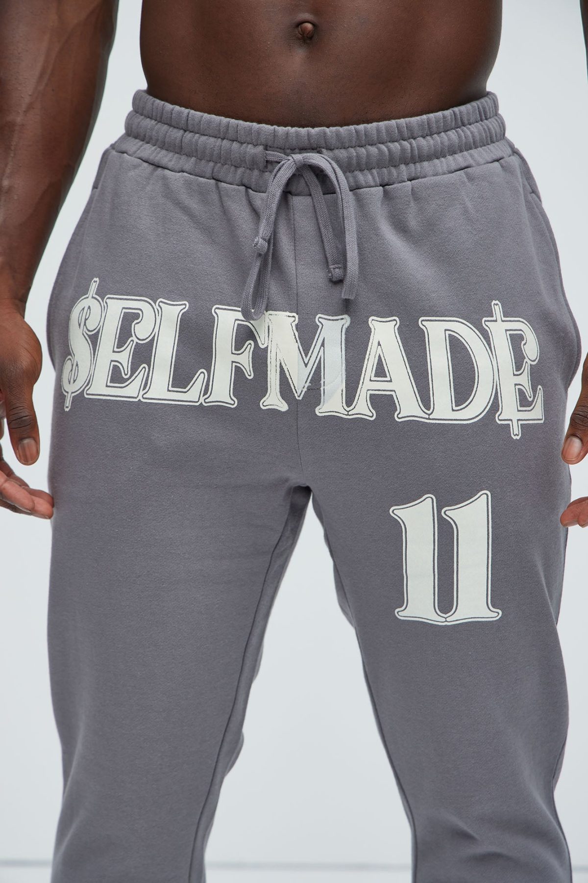 Tyson Self Made Skinny Flare Sweatpants - Grey