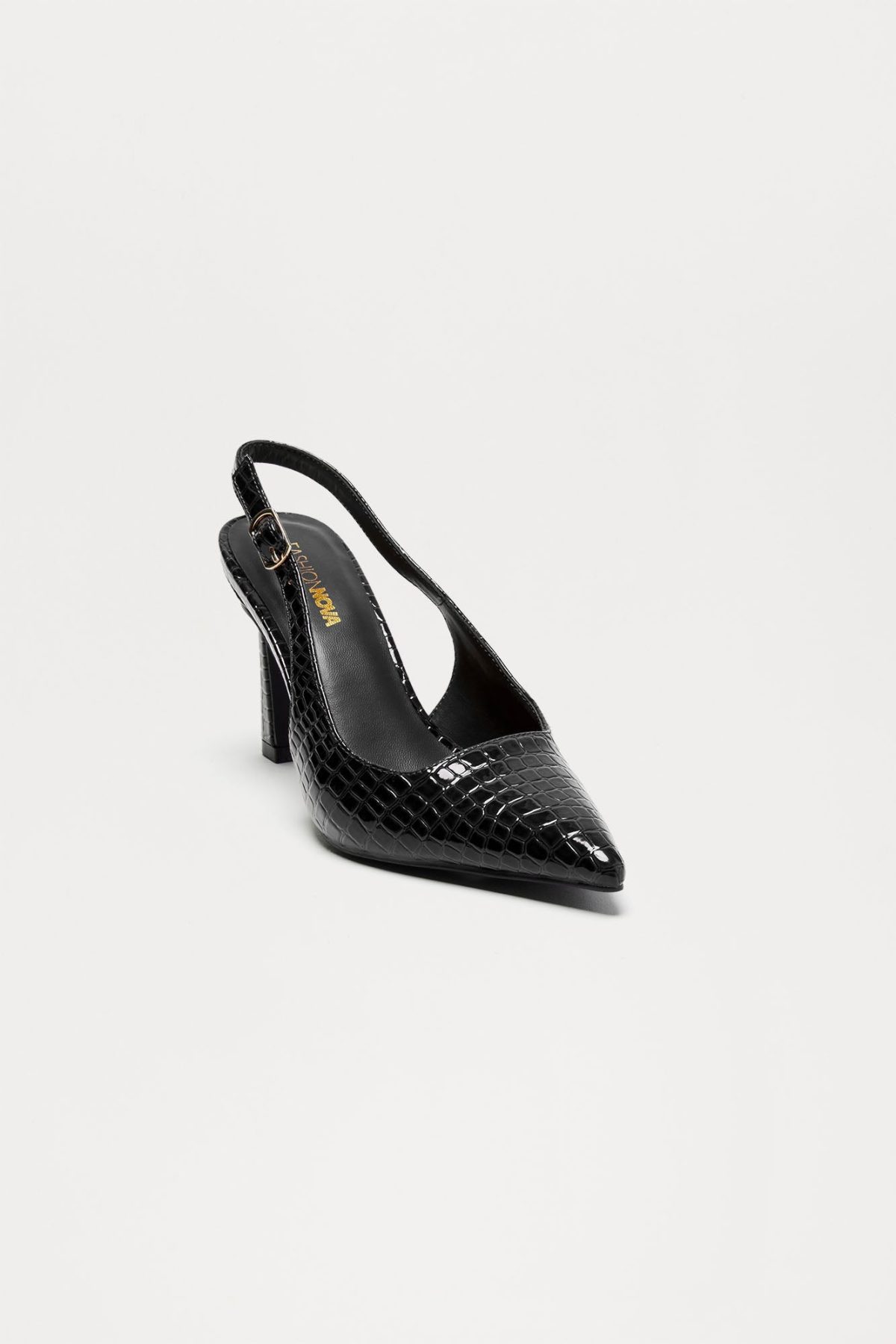 Samantha Slingback Pumps - Black/combo