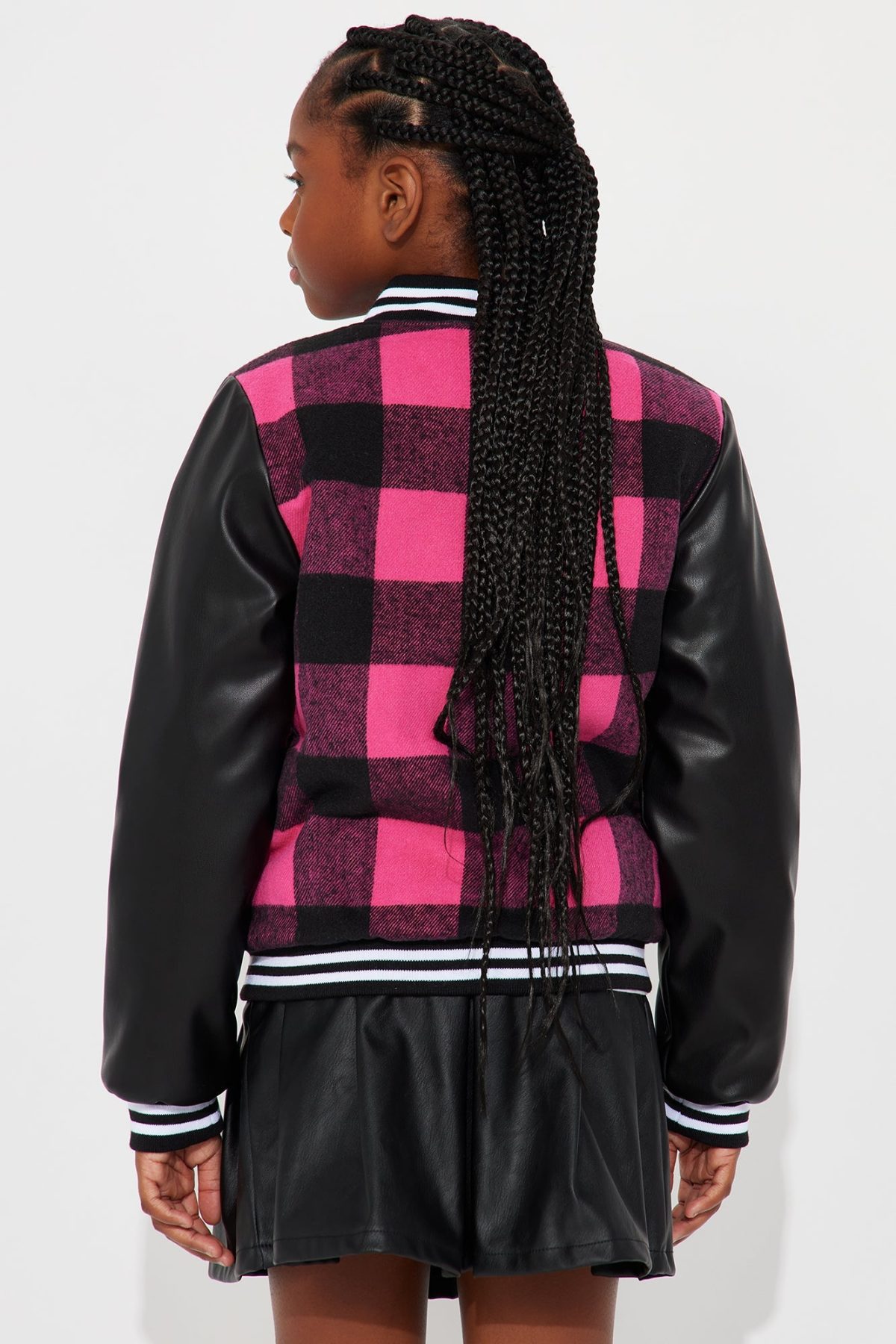 Mini Game On Bomber Jacket - Pink/combo