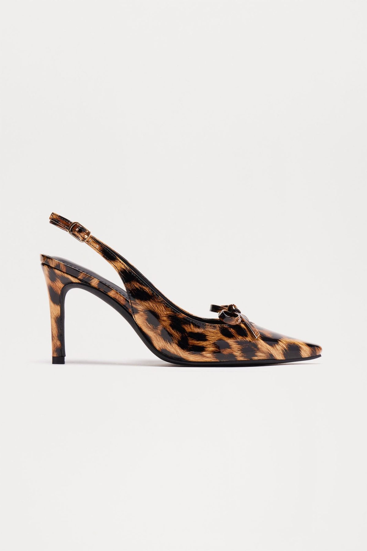 Miya Slingback Pumps - Leopard