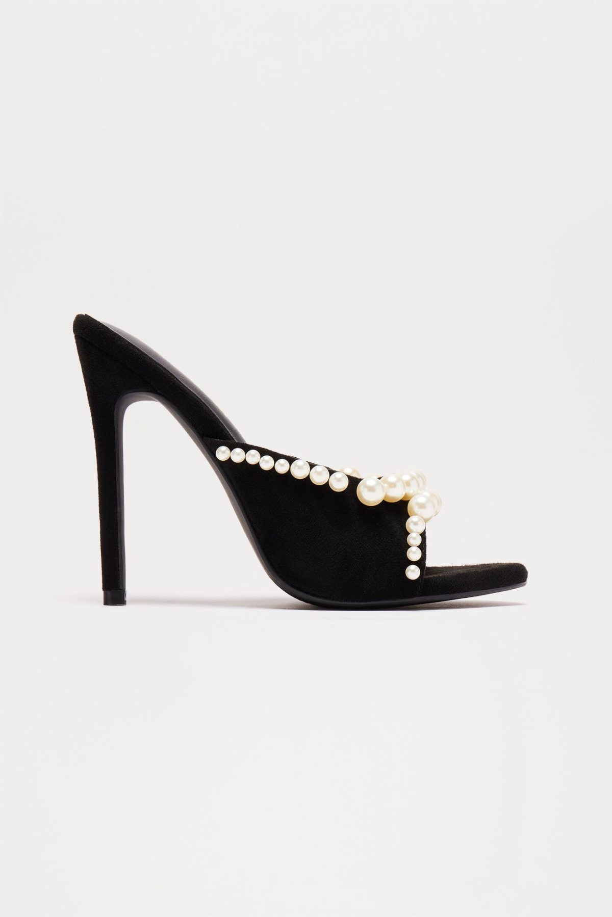 Chantae Pearl Heels - Black