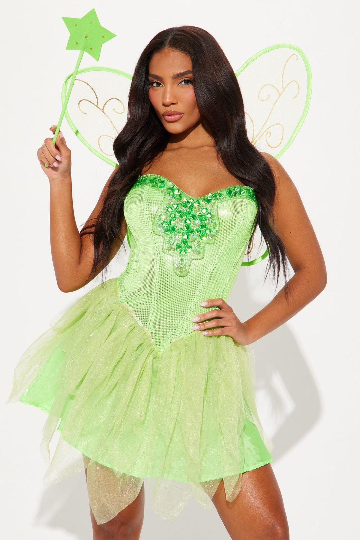 Fantasy Fairy 3 Piece Costume Set - Green