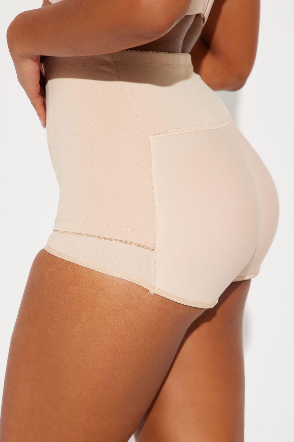 Giving Curves Waist Cinching Shapewear Panty - Nude