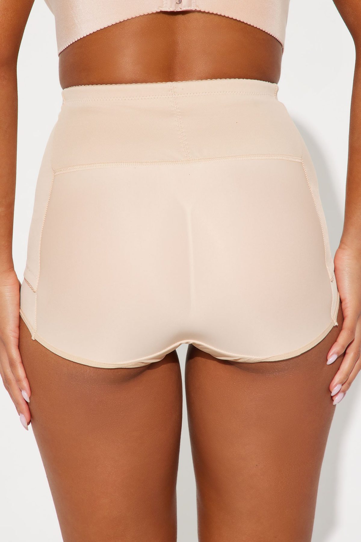 Giving Curves Waist Cinching Shapewear Panty - Nude