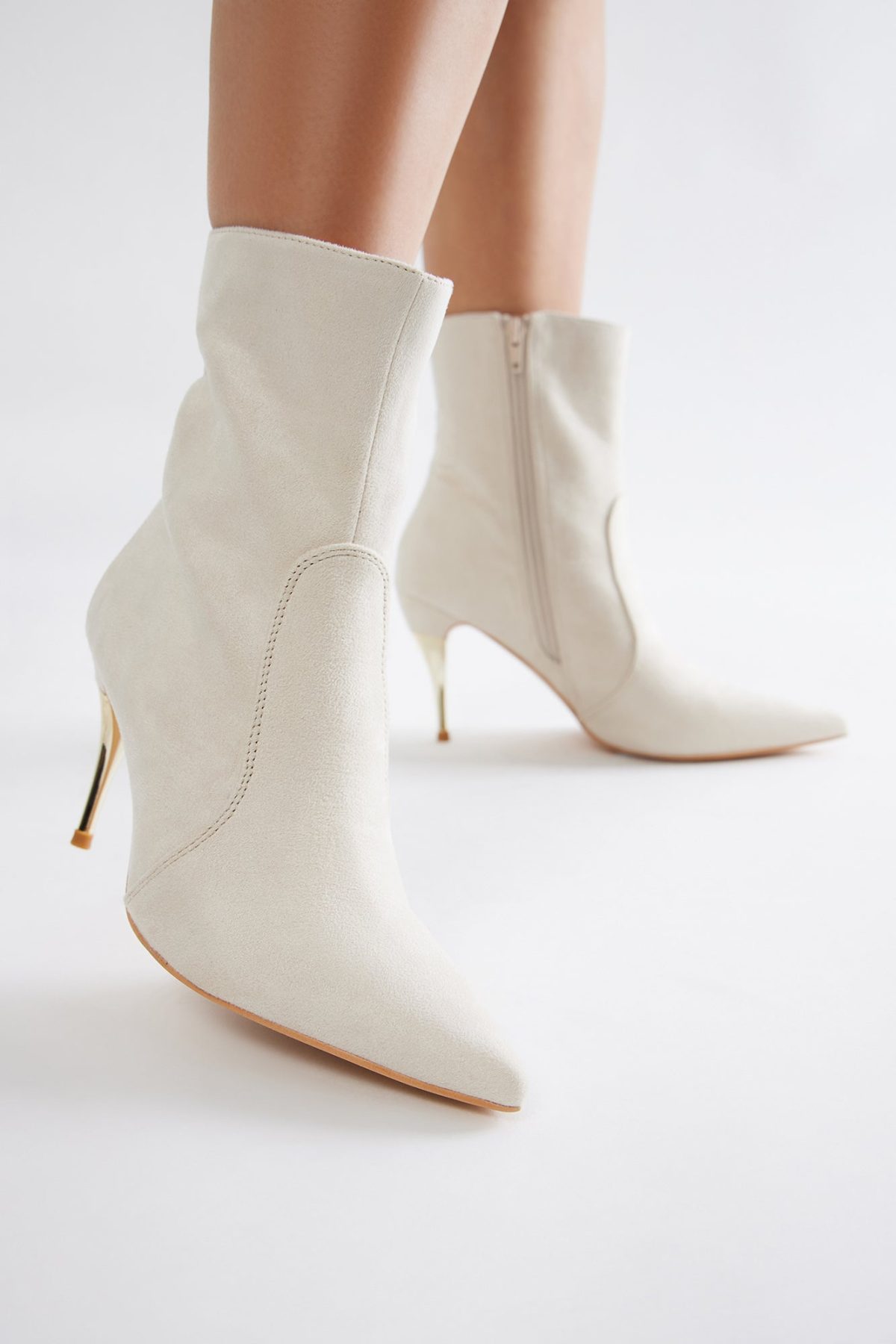 Royce Booties - Cream