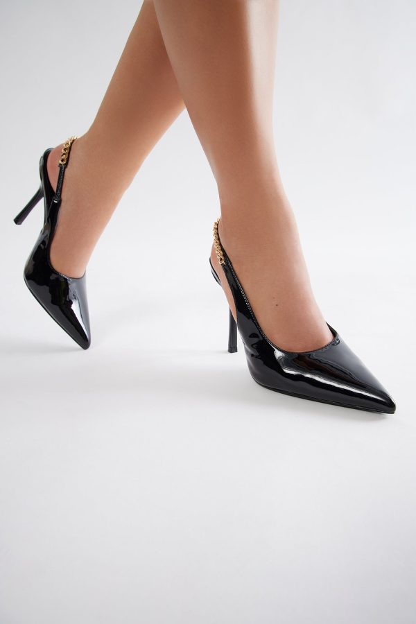 Vincent Slingback Pumps - Black