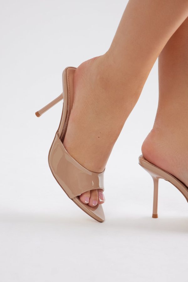 Getting Into It Mules - Nude