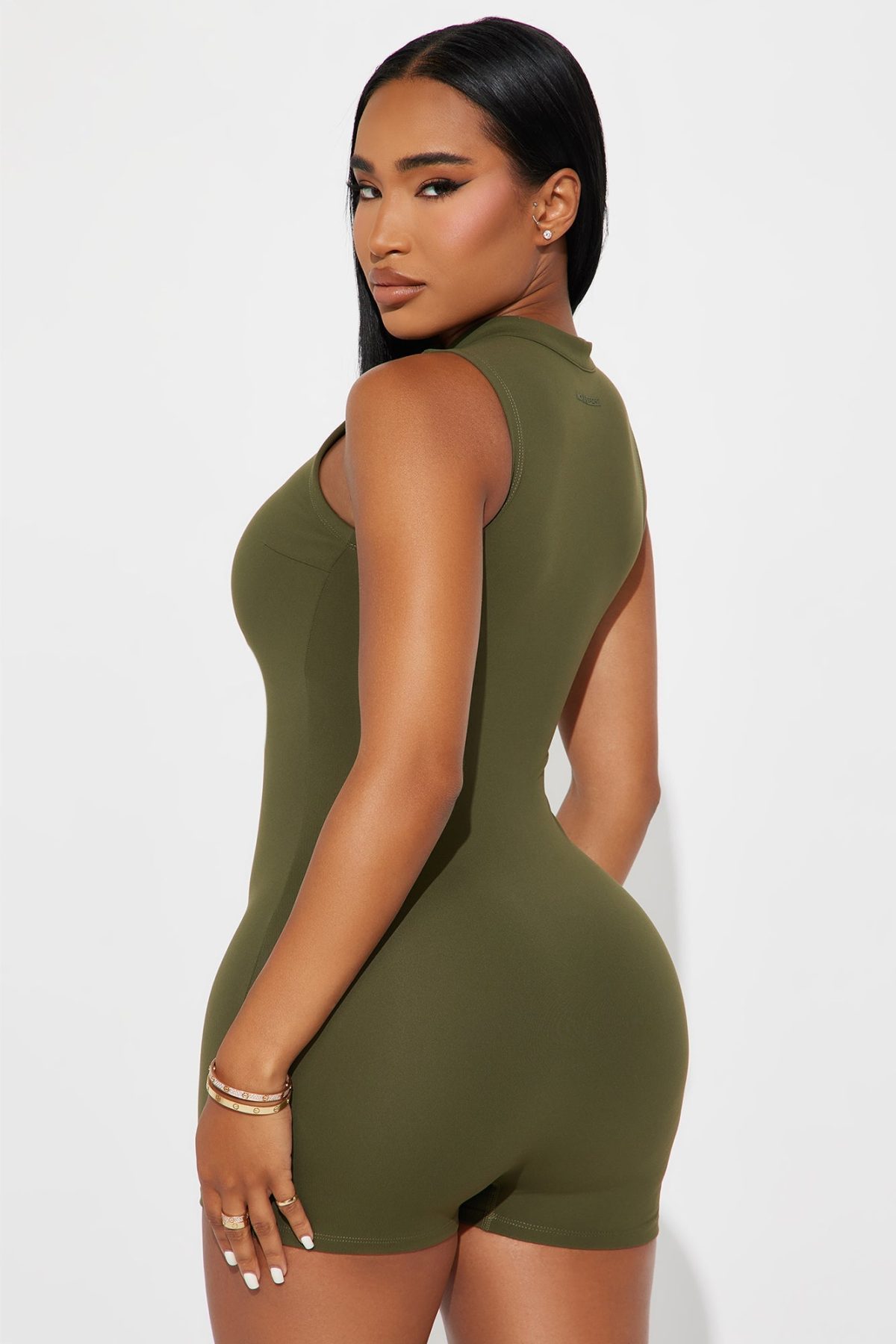 Trail Blazer Super Soft Active Romper - Olive