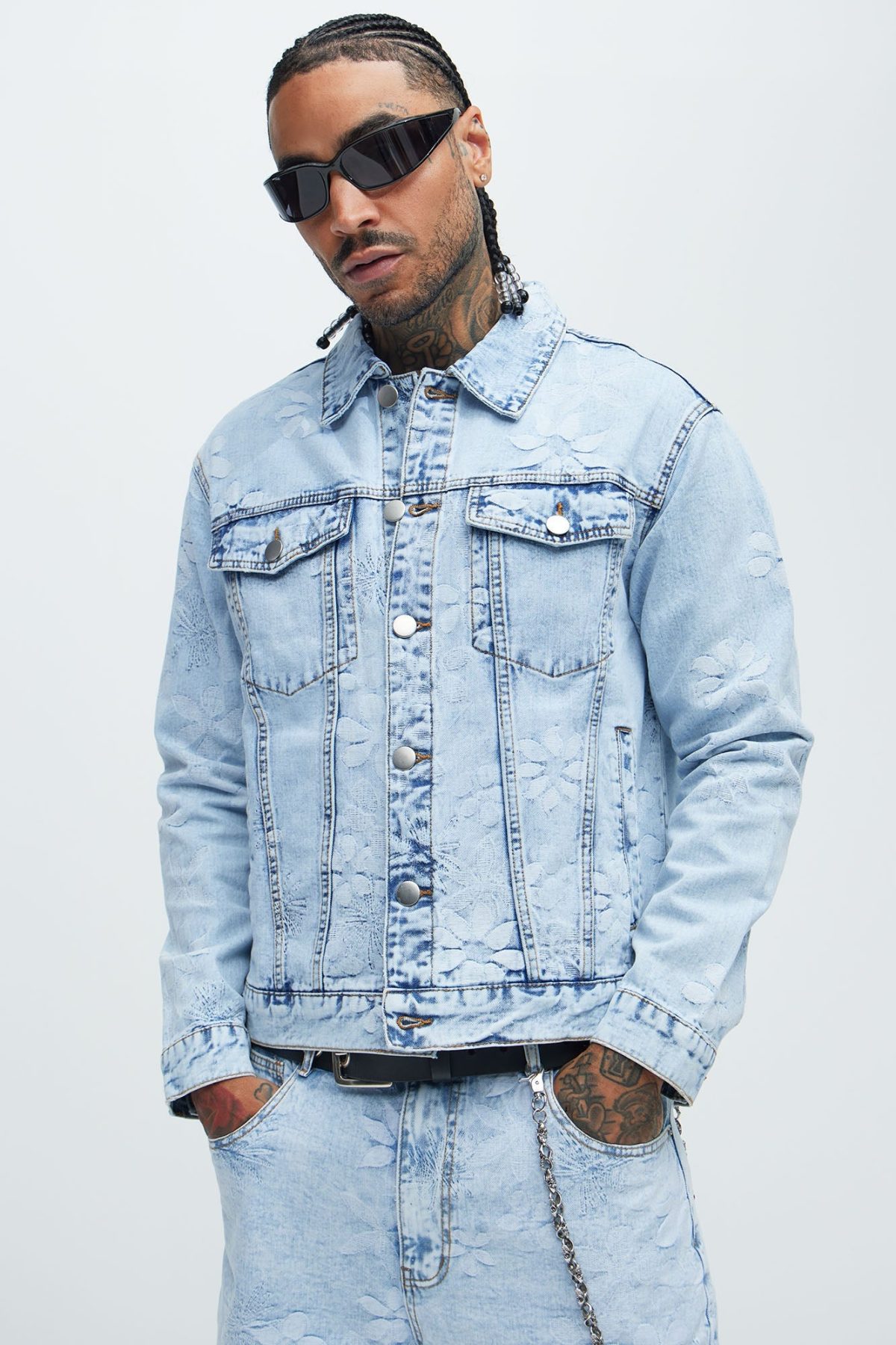 Kenneth Trucker Jacket - Light Wash