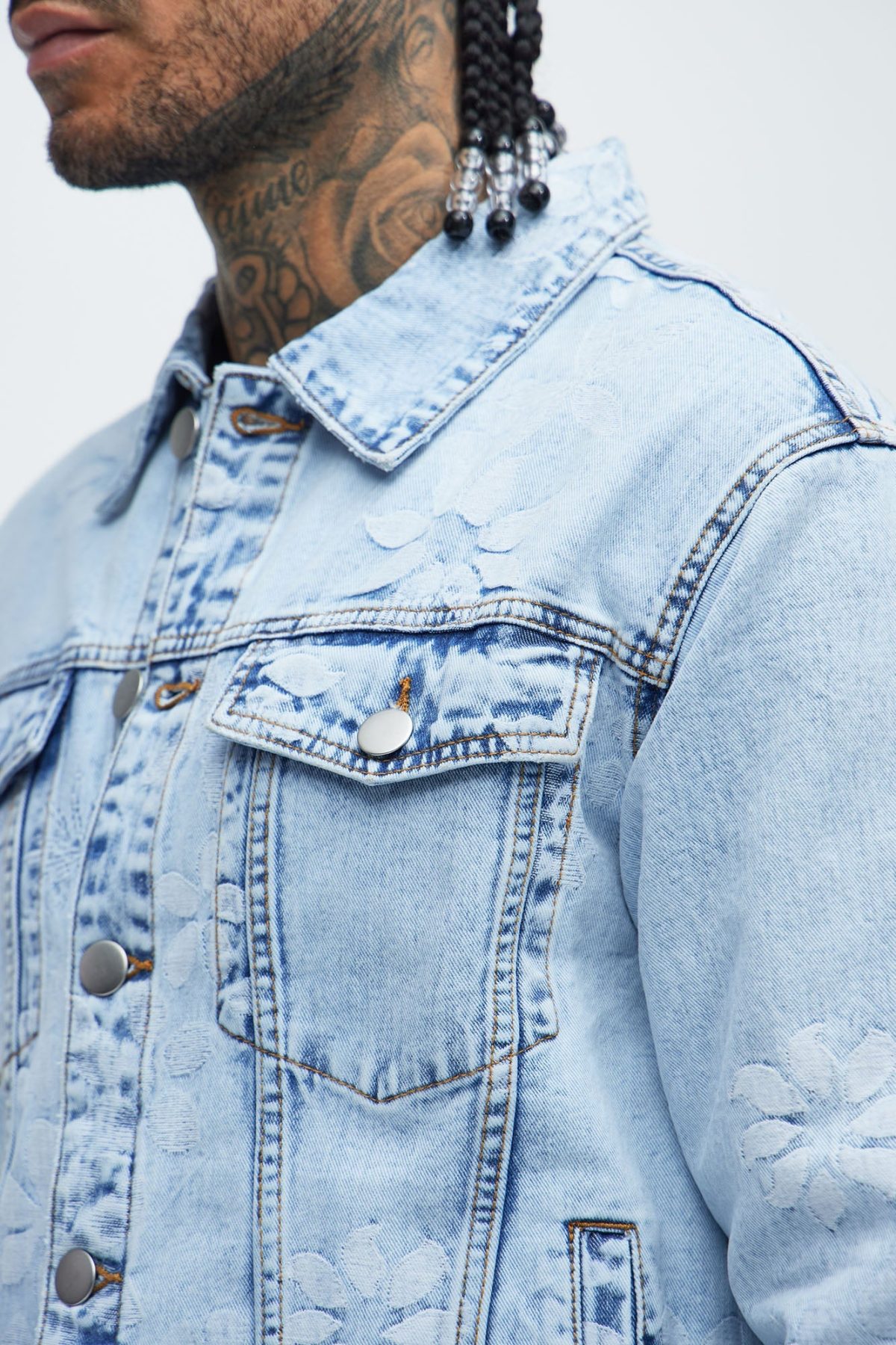 Kenneth Trucker Jacket - Light Wash