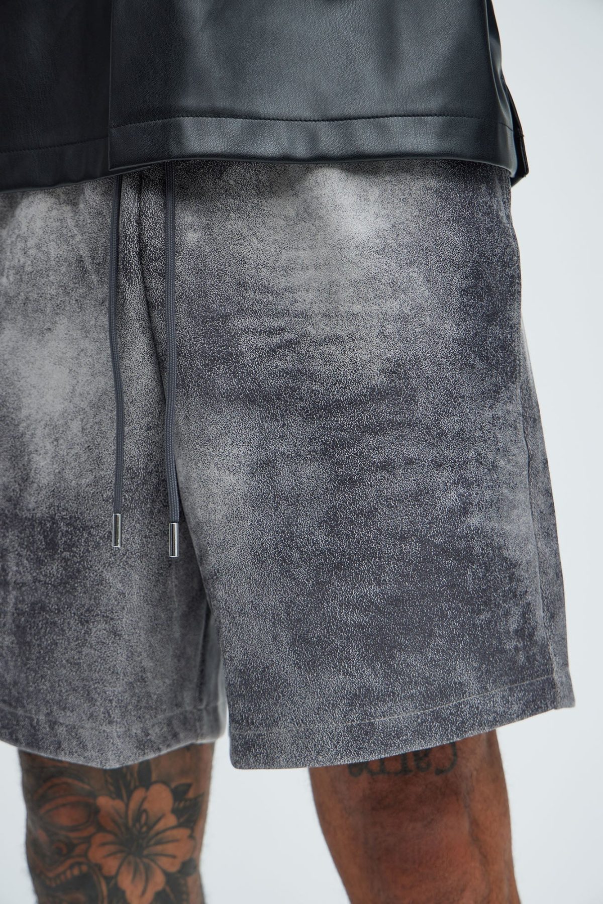 Scorched Relaxed Shorts - Grey